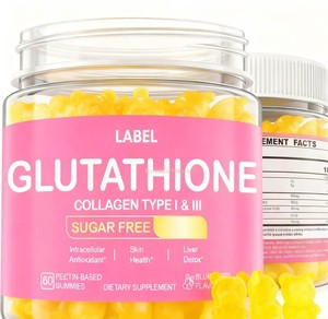 Gommes au glutathion avec vitamine C et sélénium-Supplément antioxydant d'absorption ultime pour anti-âge et boost de L-cystéine - Product Image 1