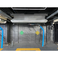 자동 청소 세차 기계 압력 청소기 18.5 kW 워터 펌프 시스템 자동 터널 터치 리스
