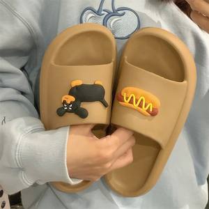 Sandales d'été <span class=keywords><strong>pour</strong></span> l'intérieur et l'extérieur en EVA Cartoon Cute Dog Thick Sole Casual <span class=keywords><strong>Anti</strong></span> slide eva slides pantoufles - Product Image 5