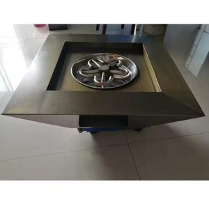 Cuencos de <span class=keywords><strong>agua</strong></span> de <span class=keywords><strong>fuego</strong></span> de 36 "con forma cuadrada de superficie negra decorativa, cuenco de <span class=keywords><strong>fuego</strong></span> para piscina con cascada para piscina - Product Image 3