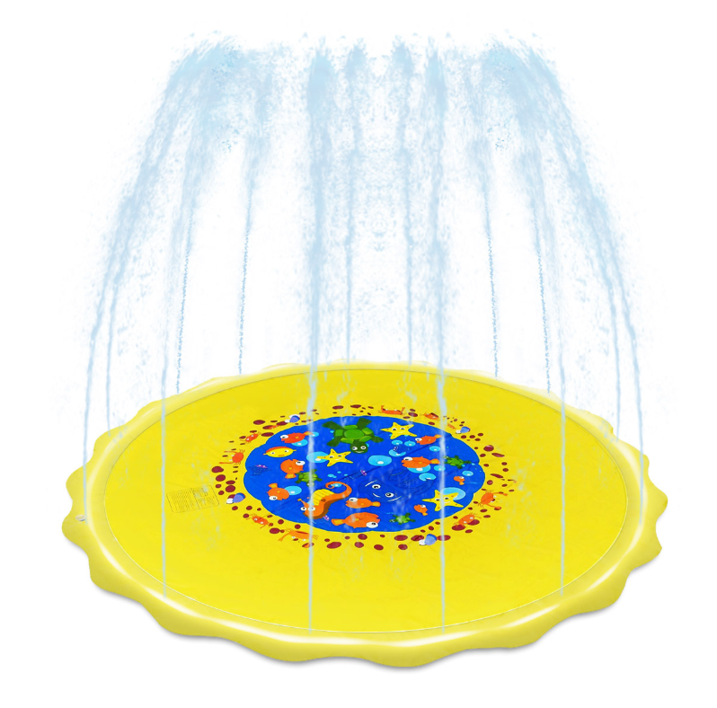 Надувной игровой коврик для сада с распылителем воды, игрушки для детей, младенцев, малышей, летнее удовольствие