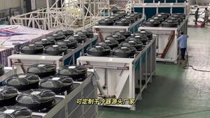 Ventilatore assiale Gold Fin 110V a secco per refrigeratori <span class=keywords><strong>industriali</strong></span> marini e raffreddamento di processi - Product Image 5