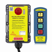 ML-K2 Remote Control industri nirkabel tahan air untuk Joystick Radio crane 36v penerima untuk Hoist garansi 1 tahun