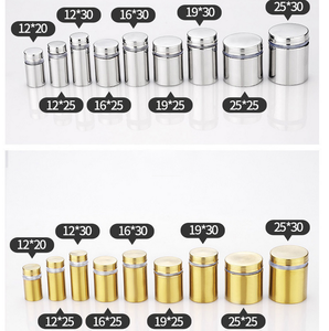 Vít Quảng Cáo Acrylic Màu Vàng Hồng 19Mm Cố Định Cố Định Đèn LED Đứng - Product Image 5