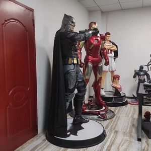 Estatua de Superhéroe Personalizada - Escultura de Fibra de Vidrio de <span class=keywords><strong>Batman</strong></span>, Spider-Man y <span class=keywords><strong>Hulk</strong></span> para Decoración Comercial - Product Image 1