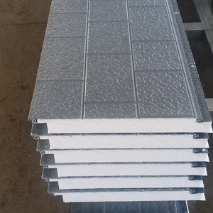Panel Decorativo <span class=keywords><strong>Aislante</strong></span> para Pared y Techo, Moderno, Ecológico, Ignífugo, Impermeable, <span class=keywords><strong>Aislante</strong></span> Térmico, de <span class=keywords><strong>Poliuretano</strong></span> Tipo Sándwich - Product Image 2