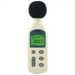 30-130dBA Alta Precisão Digital Som Nível Medidor LCD decibel medidor de som ruído Medição Instrumento db Monitoramento Tester