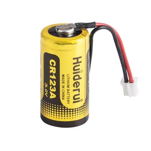 Venda quente bateria de lítio cr123 bateria de lítio cr123a 3v LiMnO2 melhor qualidade 3.0v bateria cr123a