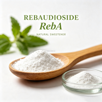 Rebaudioside (RebA) de haute pureté, édulcorant non glyquémique zéro calorie, atténuateur de la amertume pour vinaigrettes et substituts de repas
