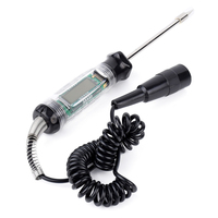 Probador de Circuitos Automotrices 3V-30V DC con Pantalla Digital y Sonda para Pruebas de Batería y Sistema Eléctrico