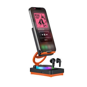 Nouveau bleu dent haut-parleur support de téléphone portable tablette bureau fête <span class=keywords><strong>musique</strong></span> sans fil support de téléphone portable haut-parleur - Product Image 4