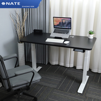 2SAF3A moteur unique 3 étapes bureau à domicile ergonomique automatique haute qualité assis cadre de bureau électrique réglable bureau debout