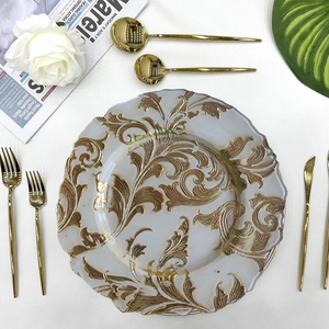 Nouvelles assiettes en verre transparentes, plateaux de service en verre, vente en gros pour la maison et la cuisine - Product Image 3