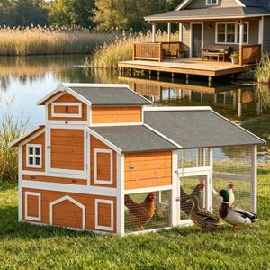 USA Entrepôt 2026 Promotion Été Poulailler Anti-Humidité Protection Contre la Forte Lumière du Soleil et Contre les Maux de Tête Liés à la Chaleur - Product Image 1