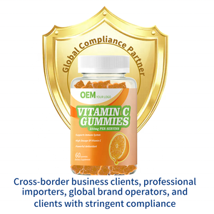 Gummies de Vitamine C 100% Végétales en Gros – Certifiées COA/Testées par un tiers, Conformes aux Normes USP/UE pour les Opérateurs de Marques Globales - Product Image 2