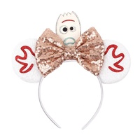 Ziming nouvelle mode enfants bonbons fête Festival arc bandeau oreilles de souris enfants bricolage fête et Costume rotule porter