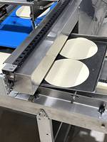 Machine à fabriquer des bases de pizza commerciales |   Ligne de production de diviseuses-rondeuses de pâte