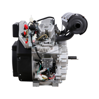 Moteur diesel Senci 2 cylindres à démarrage électrique 1247cc 24HP