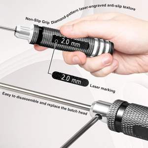 Conjunto de Chaves Hexagonais 1.5 2.0 2.5 3.0 Mm Chave de Fenda para Controle Remoto, Ferramenta de Precisão em Aço Liga para Manutenção de Carros RC - Product Image 3