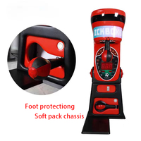 Machine d'arcade de récompense pour adultes, jeu de boxe à monnayeur, testeur de force de frappe et de coup de pied, divertissement sportif avec cadeau, en vente