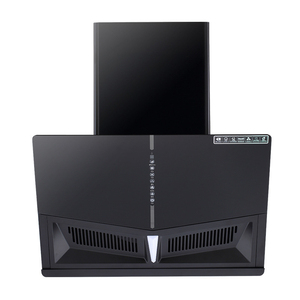 Extractor de humo de cocina, <span class=keywords><strong>campana</strong></span> <span class=keywords><strong>extractora</strong></span> de humo de 30 pulgadas, negra, China, montada en la pared, 90 cm - Product Image 5
