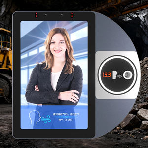 Détecteur d'alcool avec écran tactile <span class=keywords><strong>de</strong></span> 8 pouces, prise en charge <span class=keywords><strong>de</strong></span> l'exportation <span class=keywords><strong>de</strong></span> données et du développement personnalisé, boîtier en alliage d'aluminium, avec système <span class=keywords><strong>de</strong></span> gestion des présences - Product Image 1