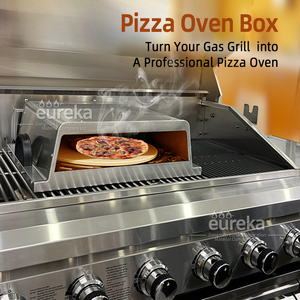Four à <span class=keywords><strong>pizza</strong></span> extérieur au bois et au <span class=keywords><strong>gaz</strong></span>, accessoire de <span class=keywords><strong>barbecue</strong></span> en acier inoxydable, boîte à <span class=keywords><strong>pizza</strong></span> - Product Image 2
