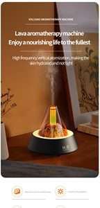 2025 New <span class=keywords><strong>Mini</strong></span> Độ Ẩm 3D Ngọn Lửa Văn Phòng Hương Liệu Độ Ẩm Khuếch Tán Máy Tính Để Bàn Phòng Ngủ Tinh Dầu Siêu Âm Độ Ẩm - Product Image 3