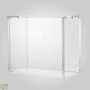 Estuche de exhibición QY de acrílico para cajas de refuerzo de cartas TCG, protector de caja de refuerzo de colección ultra premium - Product Image 2