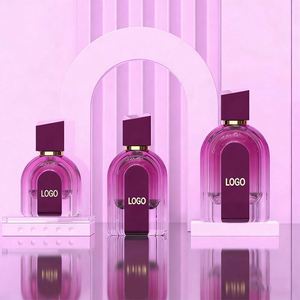 Wholesale Luxury Square 30ml 50ml 100ml Perfume <b>Bottles</b> <b>Spray</b> Glass <b>Empty</b> Perfume <b>Bottle</b> With Box Packaging - Product Image 2