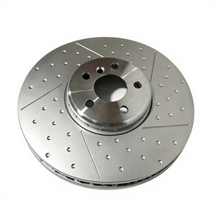 34106895647 Disque de frein ventilé perforé avant gauche, très demandé, pour Série 3 G20 G21 Série 4 G22 G23 G26 374X36 - Product Image 2