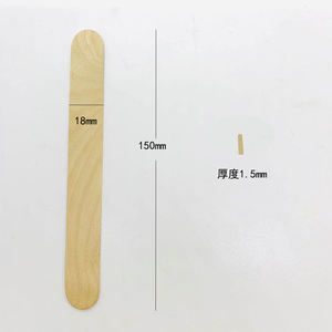 150mm di legno bastone linguette depressori per cliniche odontoiatriche professionali, grandi applicatori di cera, legno fai da te - Product Image 2