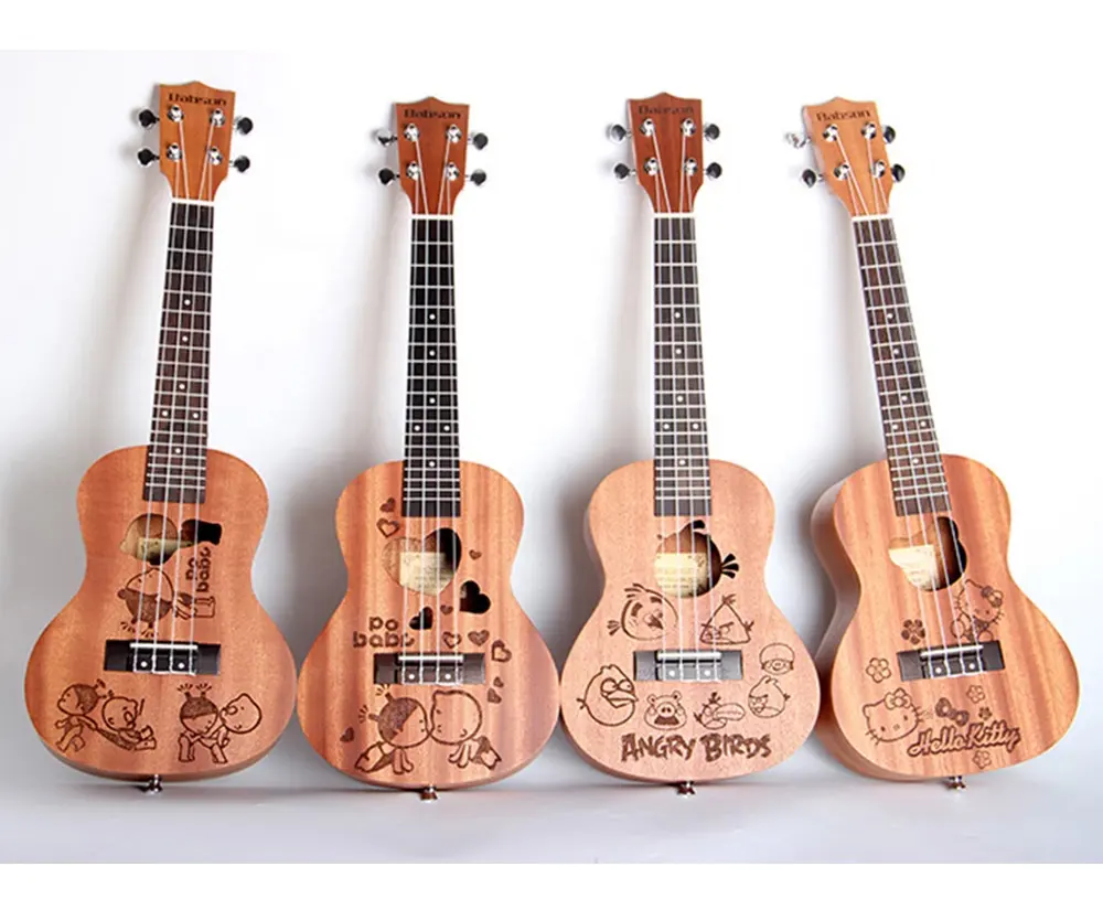 UKB4-11 24 polegadas babson sapele bonito violão, oem, mais barato bom preço, ukulele acústico