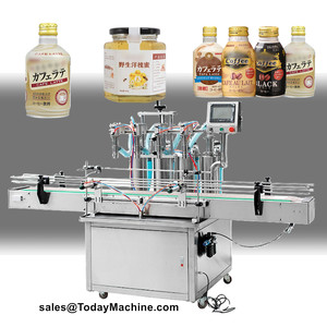 Machine de remplissage automatique de liquides pour boissons, eau, cosmétiques, canettes en plastique, bouteilles, emballages - Product Image 3