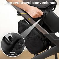 Sac de rangement compatible avec le siège auto pour bébé, organisateur portable, sac à dos de voyage pour bébé, sac de poussette - Polyester résistant à l'eau