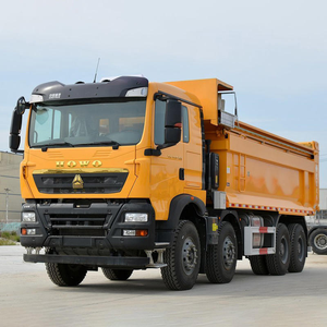 Camion benne d'<span class=keywords><strong>occasion</strong></span> HOWO TX 8x4 371HP Euro 2, robuste et stable, 16 tonnes, pour le remplissage <span class=keywords><strong>de</strong></span> ballast ferroviaire et le transport <span class=keywords><strong>de</strong></span> terre - Product Image 3