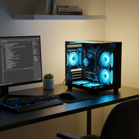 Boîtier d'ordinateur en verre trempé de qualité supérieure Pcooling, PC Gaming, USB 3.0, Casestower, Boîtiers d'ordinateur pour jeux