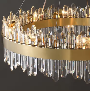 Zèle éclairage plafonniers chambre de bébé 3d verre cognac rond nordique Led pendentif éclairage lustre - Product Image 4