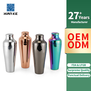 750ML Multi elettrolitica cobler <span class=keywords><strong>Shaker</strong></span> a colori disponibile in oro rame arcobaleno nero - Product Image 1