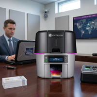 Impresora de Tarjetas de Identificación de Alta Resolución Entrust Sigma DS3 600DPI, Impresión de Tarjetas de PVC de Una o Dos Caras, Lista para la Nube, Habilitada para Móviles, Segura