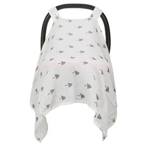 Liquidation Tétières en Mousseline Housse Respirante pour Allaitement <span class=keywords><strong>Poussette</strong></span> Bébé et Siège Auto - Product Image 4