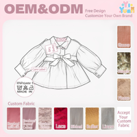 Mini-trench-coat rose pastel pour petites filles, avec revers, manches bouffantes et nœud à nouer à la taille, idéal pour les photos de jardin et les vacances