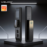 Cerradura Inteligente 3D con Reconocimiento Facial, Desbloqueo por Huella Dactilar y Vena de la Palma, Tarjeta IC, WiFi, Cámara de Seguridad para Puerta de Madera, Gran Venta
