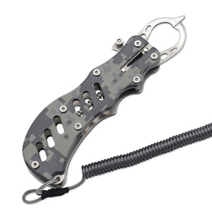 Alicate de Pesca Lu Ban, Pinza para Peces de Acero Inoxidable Portátil con Cordón Elástico para un Manejo Seguro - Product Image 1