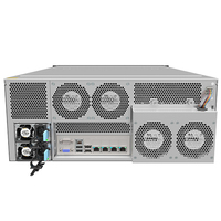 4u 12 Bays GPU Server Chassis Server Case Side Power Supply 12GB Backplane Factory Direct Sales Custom Graphics Cards Server