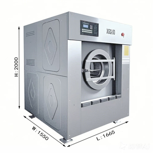 Lavadora Industrial de Alta Resistencia de 30KG, 50KG, 100KG con Carcasa de Acero Inoxidable para Hoteles y Hospitales - Product Image 1