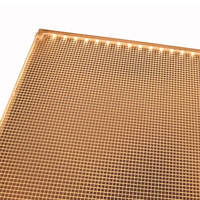 Panneau lumineux LED à bords lumineux sur mesure, plaque diffuseur en acrylique pour panneau LED