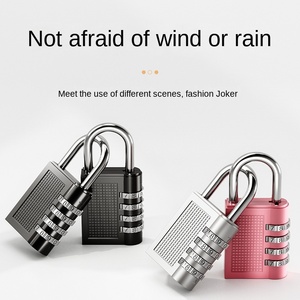 <span class=keywords><strong>Cadenas</strong></span> à combinaison antivol à tête longue et rectangulaire <span class=keywords><strong>pour</strong></span> dortoir, bagages, sacs, vestiaires de gym, portes et usage domestique - Product Image 2