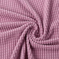 Mwshaoxing — tissu polaire brossée en Polyester, extensible, polaire, Spandex, Jacquard