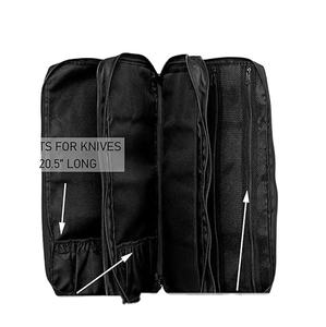 Paquete de bolsa de herramientas de muestra gratis para cuchillos Utensilios de cocina Ligero Duradero Resistente a las manchas Cuchillos de chef de viaje no incluidos - Product Image 1